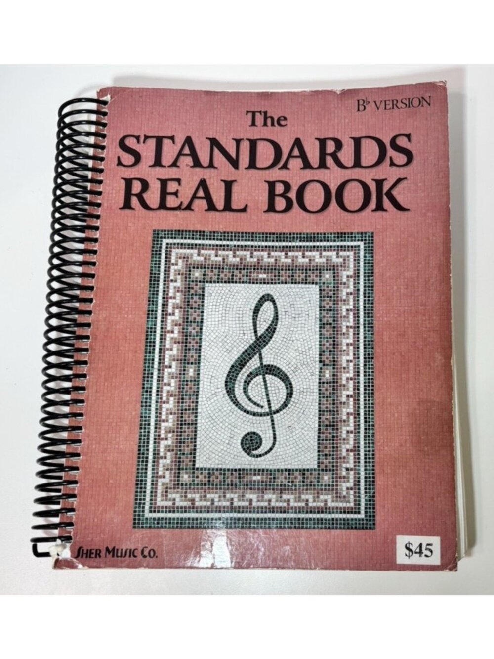The Standards Real Book (Bb Version) by Sher, Chuck Spiral bound Book